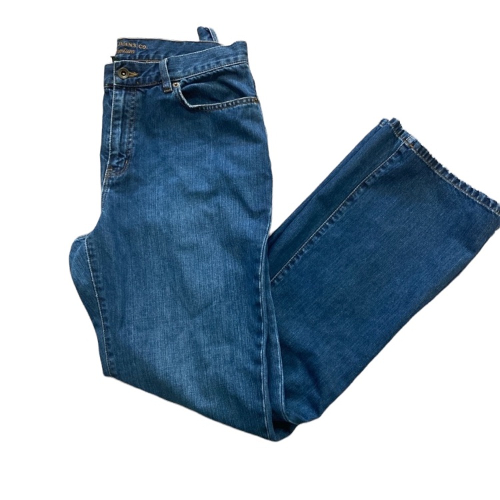 Lauren Jeans Co. Ralph Lauren Bootcut Medium Wash Medium Rise Jeans, Sz 10